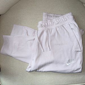 Nike light purple joggers